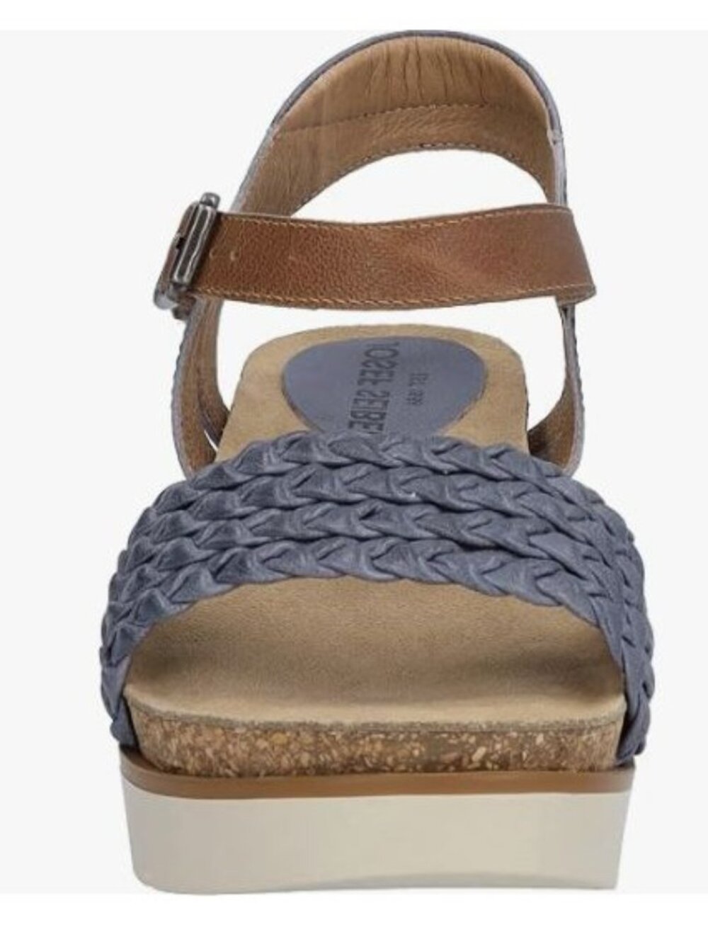 Josef Seibel Women's Clea 16 Platform Comfort Sandals, Jeans Combo Size 36 - Picture 6 of 15